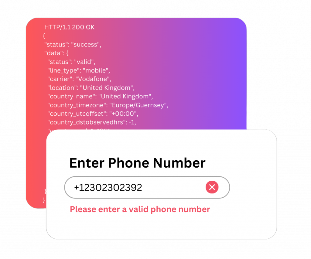 Phone Validation API - Validate Phone Numbers in Real Time